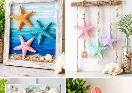 Starfish Crafts for Kids That Make Cute Home Decor