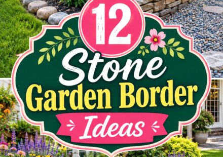 Stone Garden Border Ideas