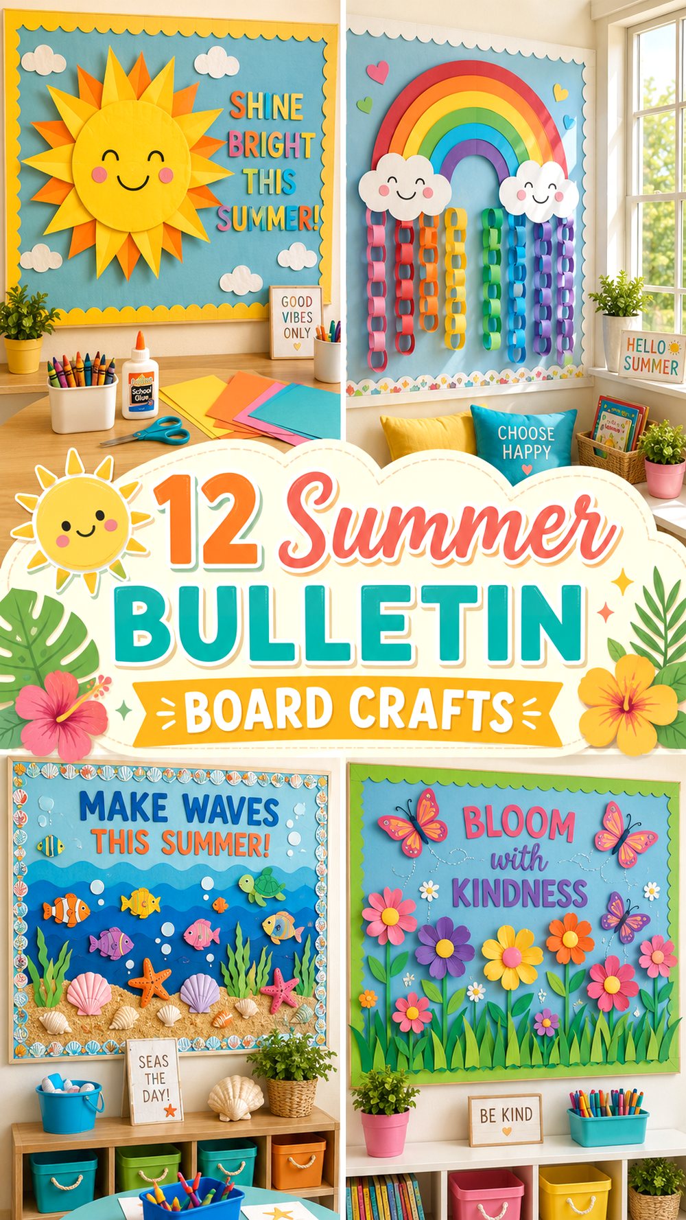 Summer Bulletin Board Crafts