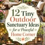 Tiny Outdoor Sanctuary Ideas for a Peaceful Home Corner