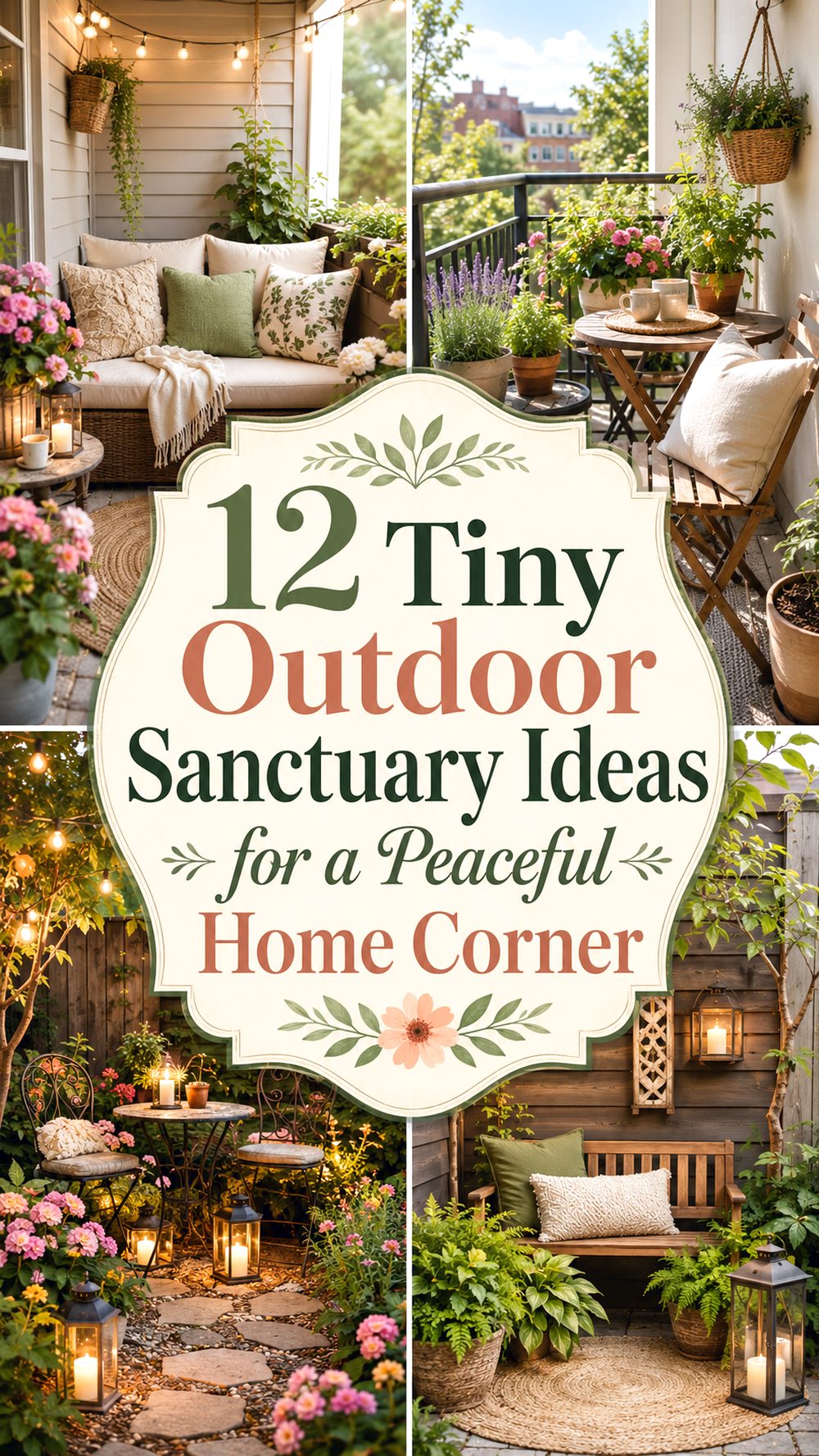 Tiny Outdoor Sanctuary Ideas for a Peaceful Home Corner
