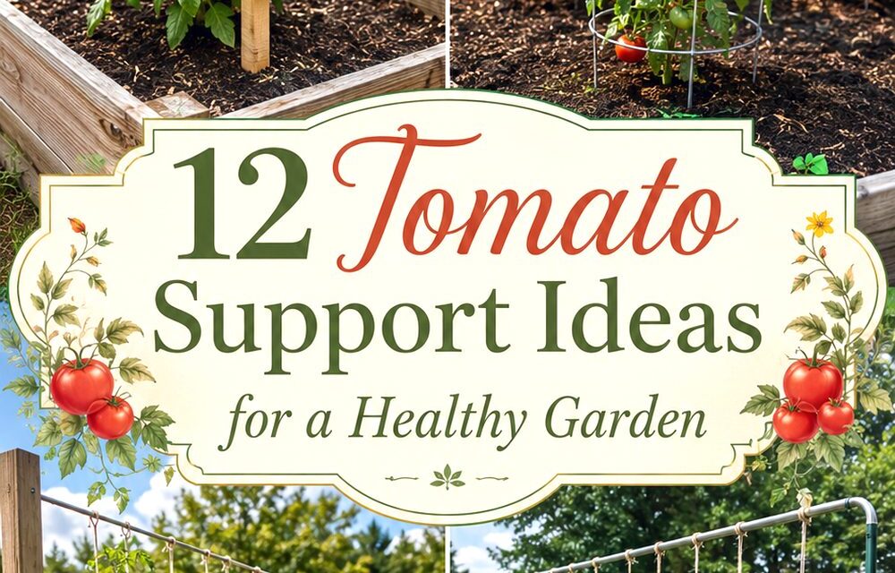 Tomato Support Ideas for a Healthy Garden