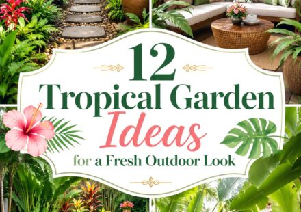 Tropical Garden Ideas for a Fresh Outdoor Look