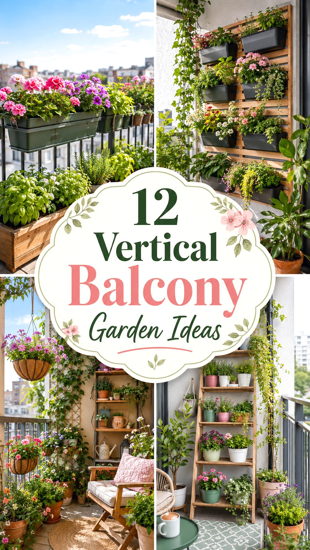 Vertical Balcony Garden Ideas