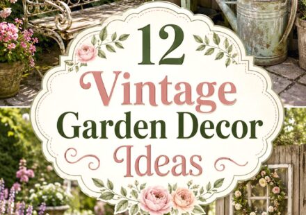 Vintage Garden Decor Ideas