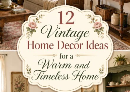 Vintage Home Decor Ideas for a Warm and Timeless Home