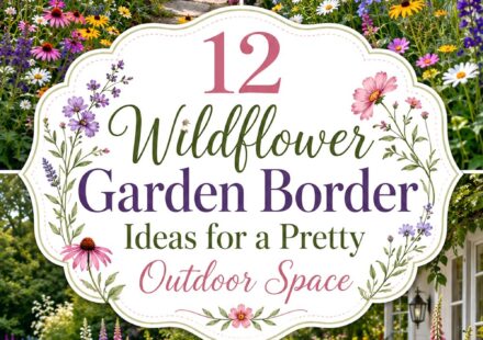 Wildflower Garden Border Ideas for a Pretty Outdoor Space