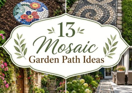 Mosaic Garden Path Ideas
