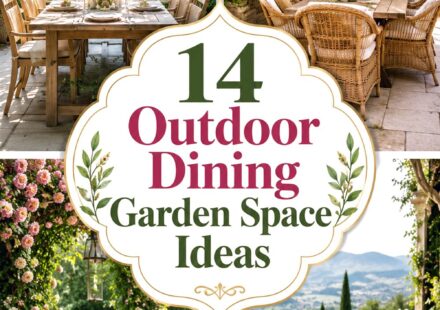 Outdoor Dining Garden Space Ideas