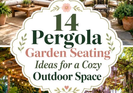 Pergola Garden Seating Ideas for a Cozy Outdoor Space