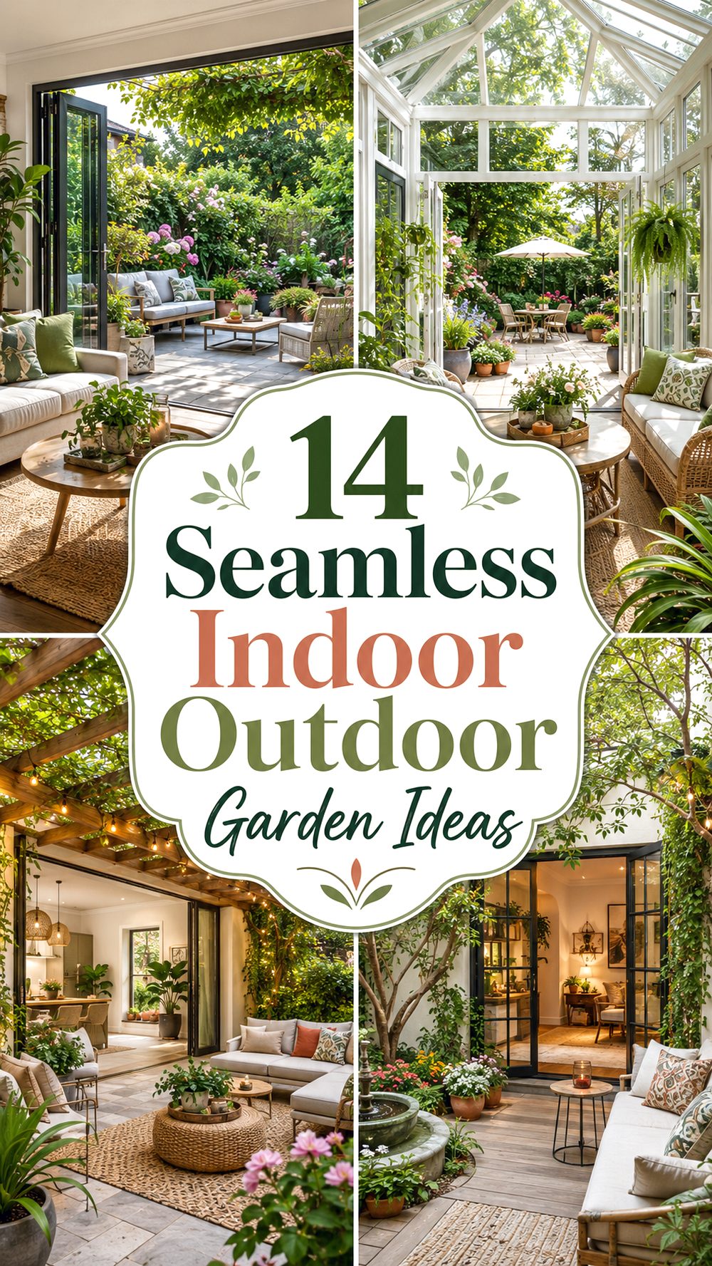 Seamless Indoor Outdoor Garden Ideas