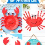 Cute Crab Crafts for Preschool Kids