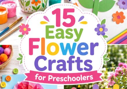 Easy Flower Crafts for Preschoolers