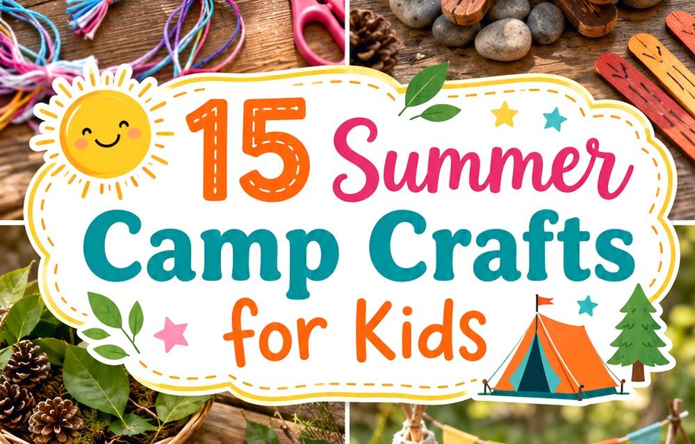 Summer Camp Crafts for Kids