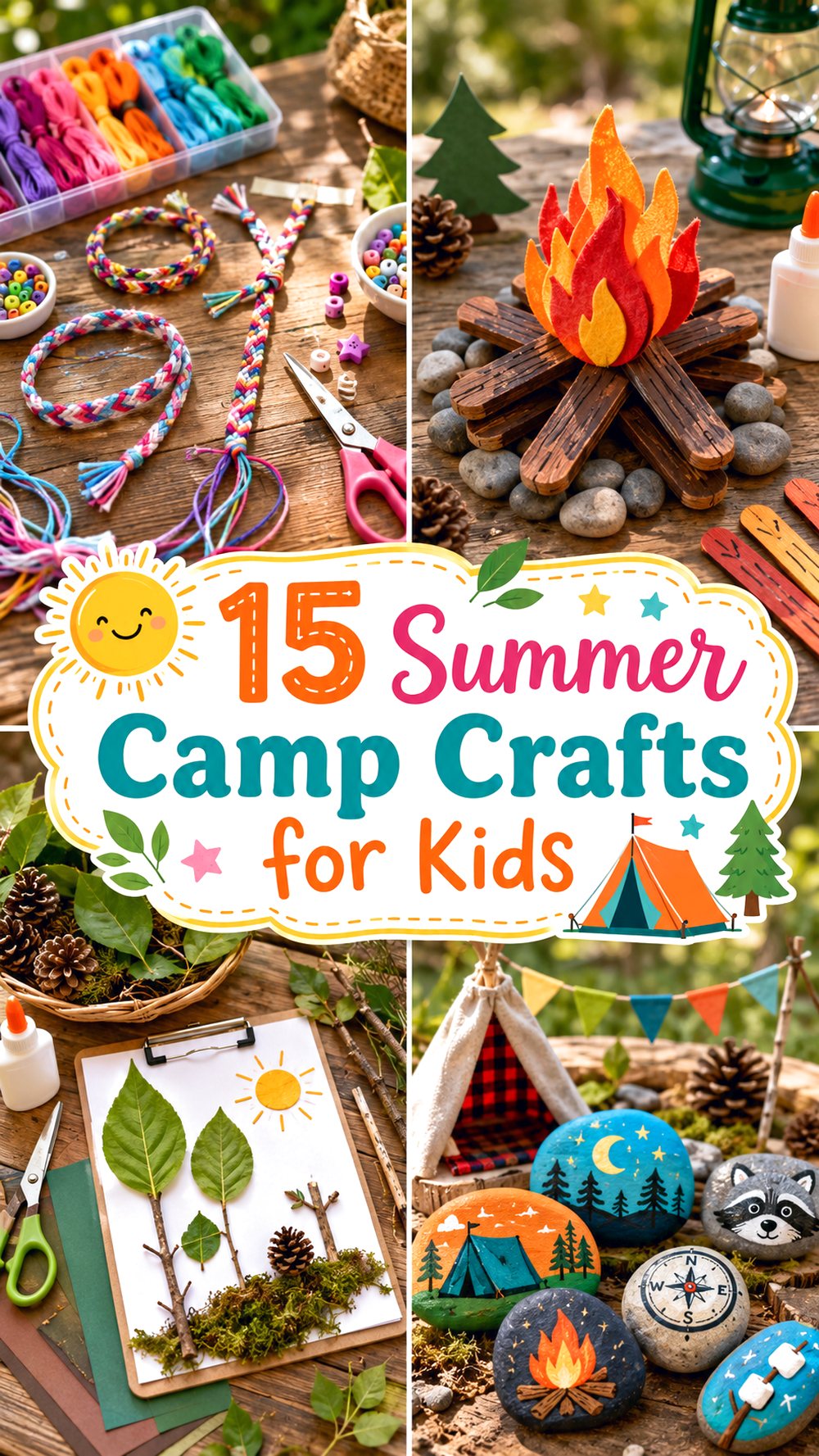 Summer Camp Crafts for Kids