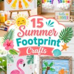 Summer Footprint Crafts