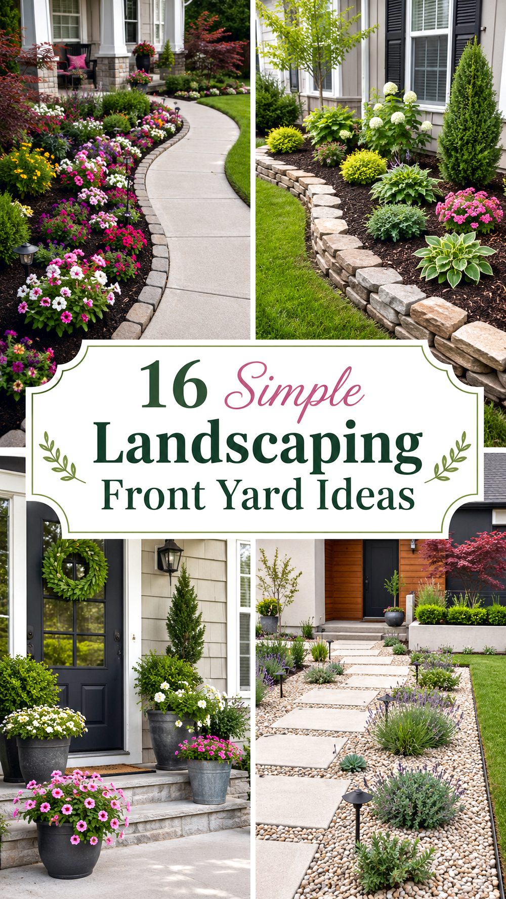 Simple Landscaping Front Yard Ideas