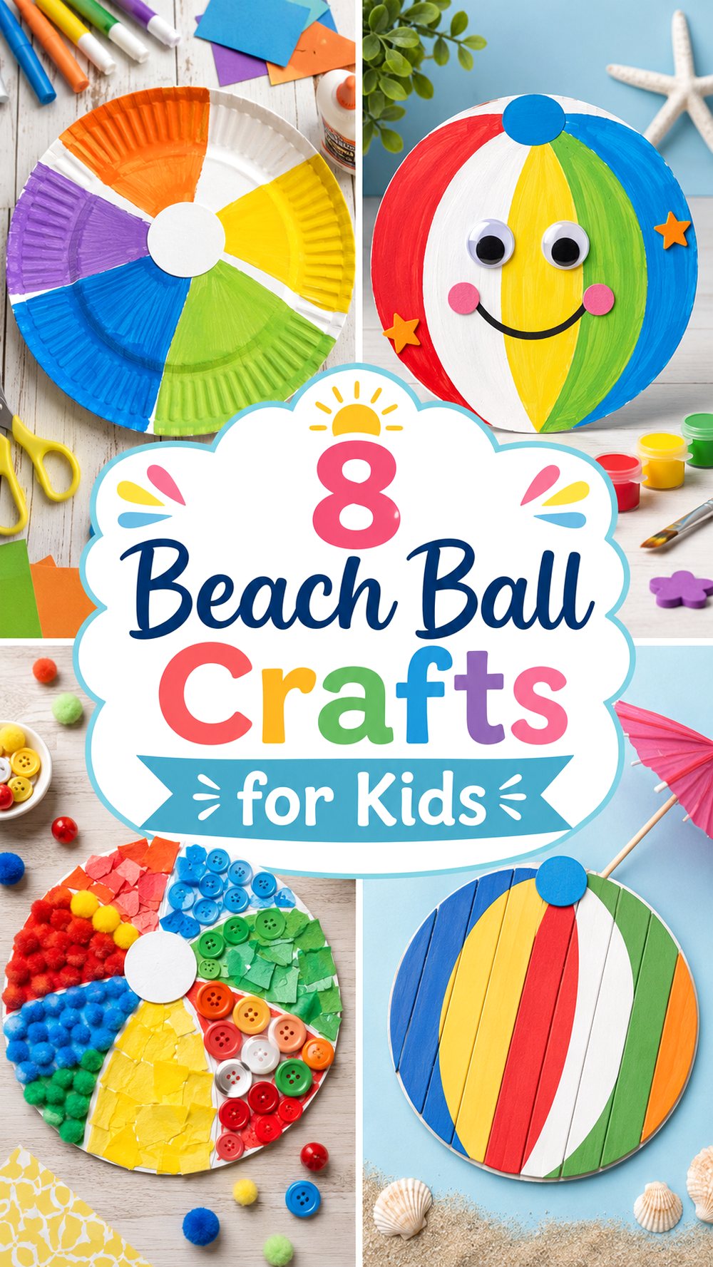 Beach Ball Crafts for Kids