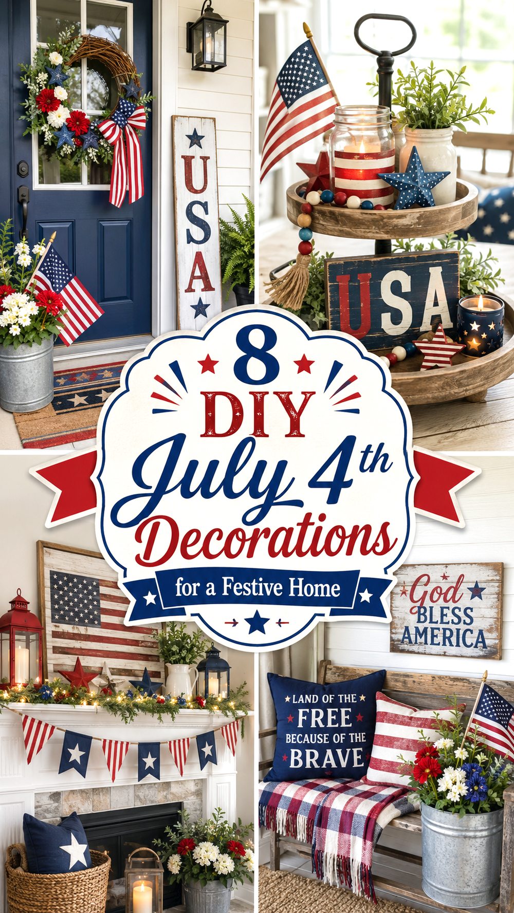 DIY July th Decorations for a Festive Home