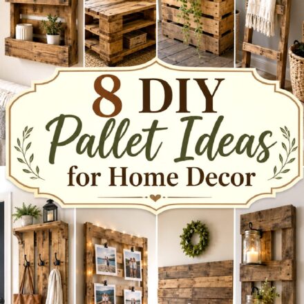 DIY Pallet Ideas for Home Decor