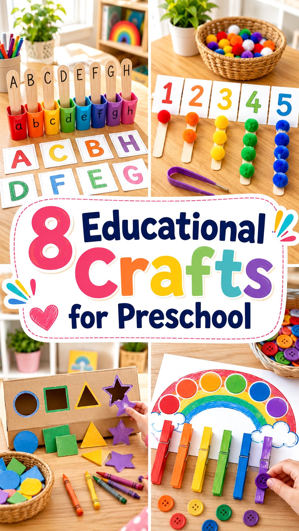 Educational Crafts for Preschool