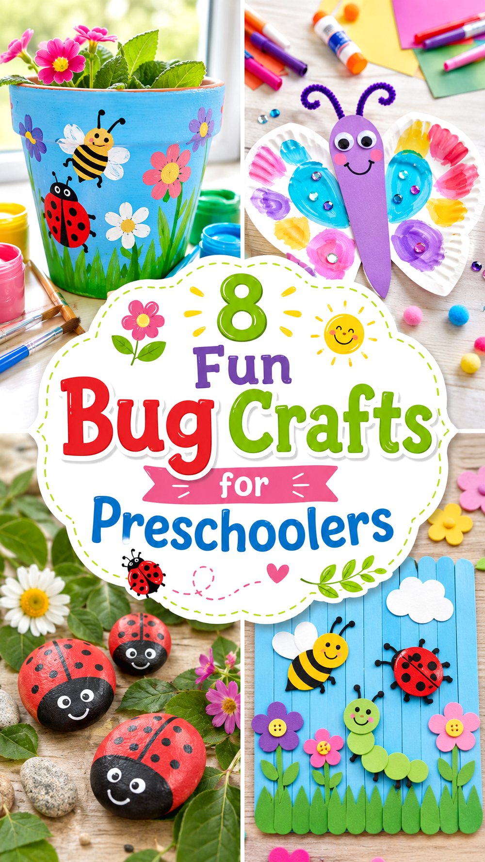 Fun Bug Crafts for Preschoolers