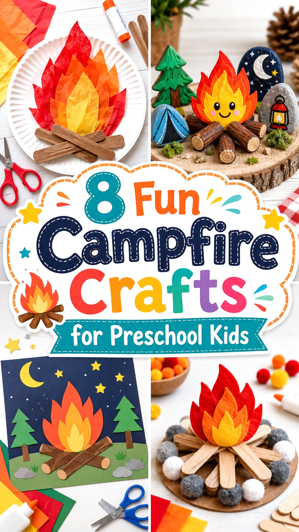 Fun Campfire Crafts for Preschool Kids