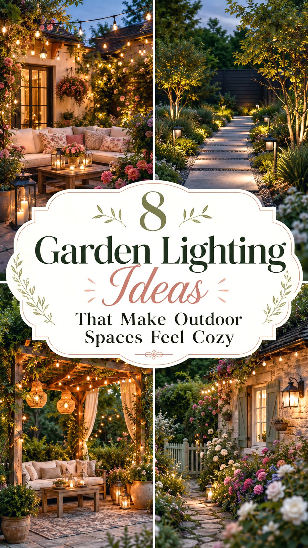 Garden Lighting Ideas That Make Outdoor Spaces Feel Cozy