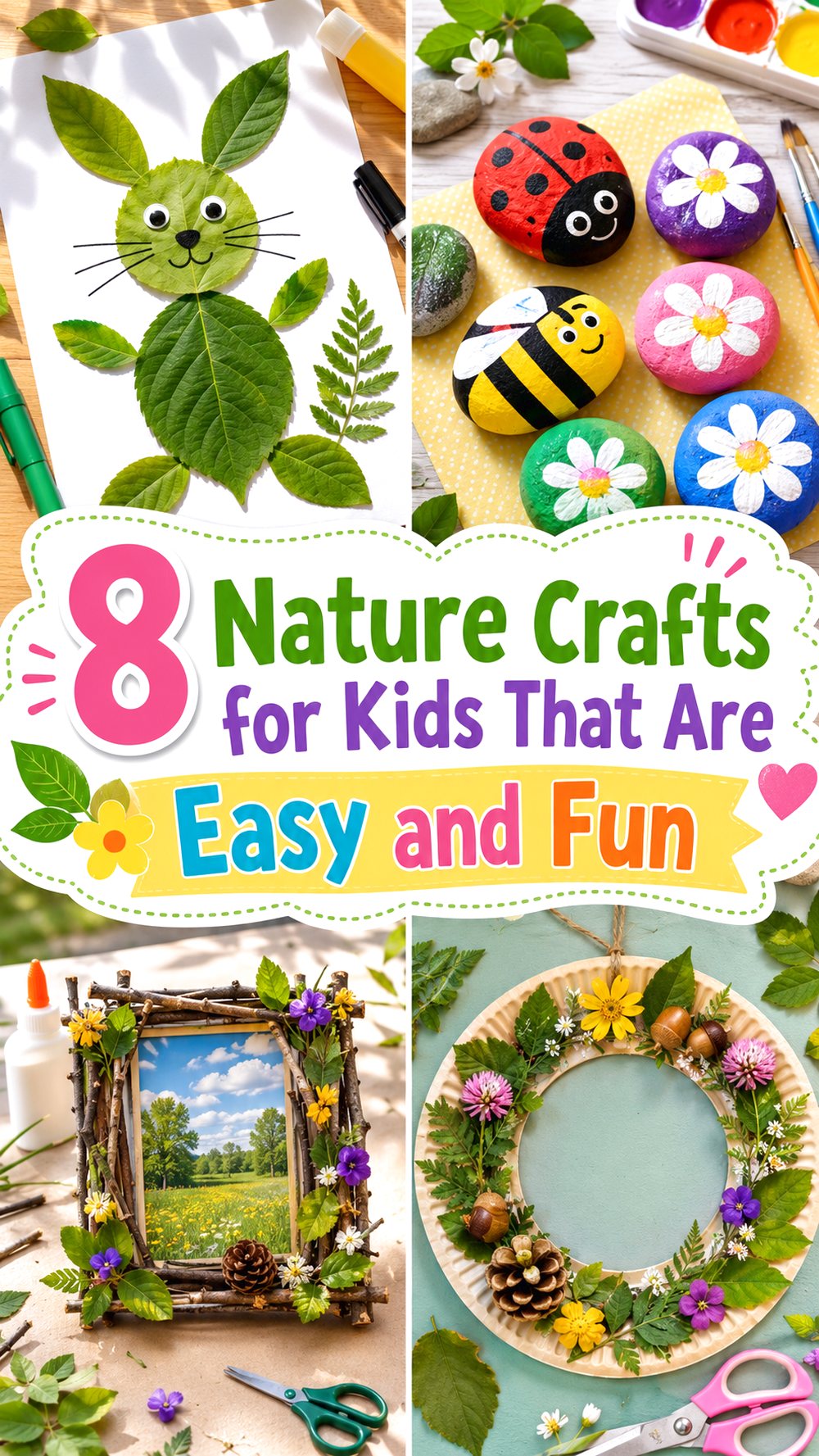 Nature Crafts for Kids That Are Easy and Fun