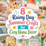 Rainy Day Summer Crafts for Cozy Home Decor