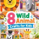 Wild Animal Crafts for Kids
