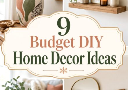 Budget DIY Home Decor Ideas