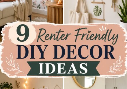 Renter Friendly DIY Decor Ideas