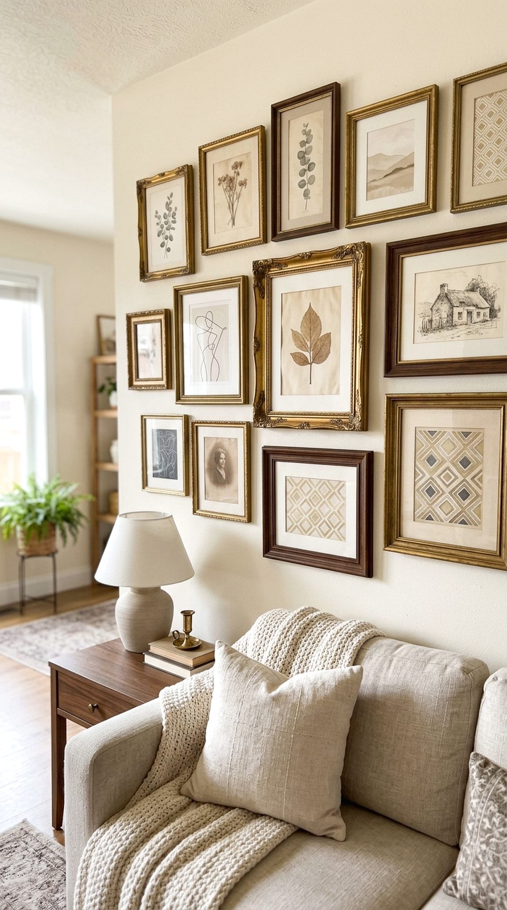 Antique Frame Gallery Wall