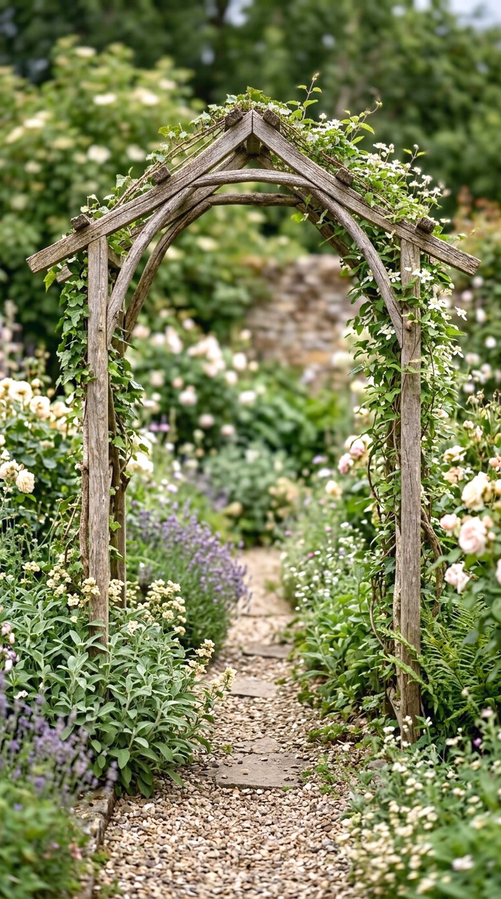 Arched Garden Trellis