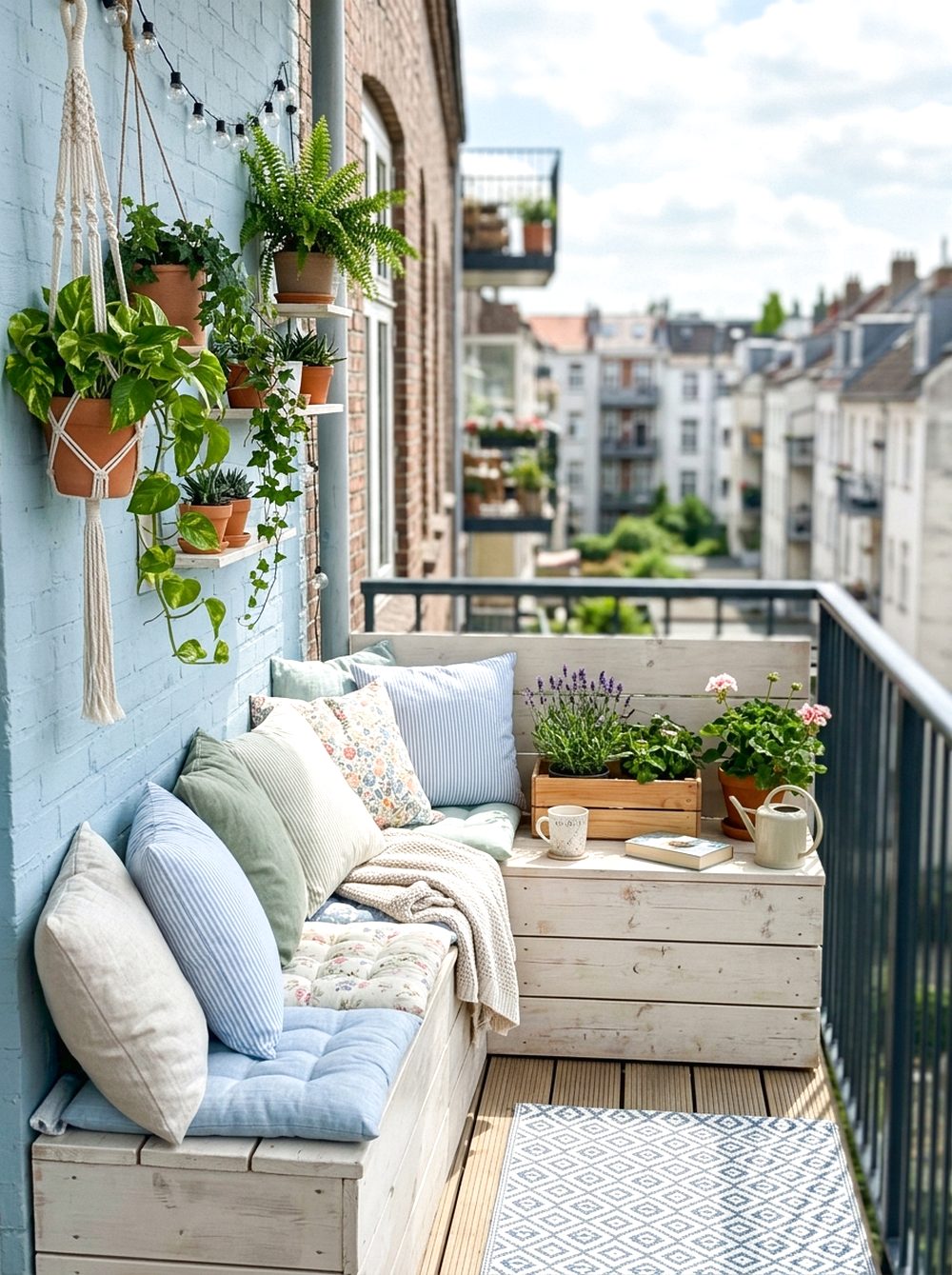 Balcony Garden Bench