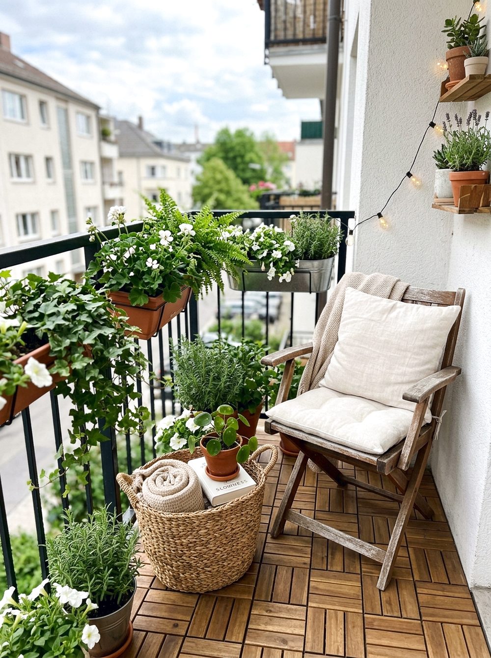 Balcony Garden Escape Corner