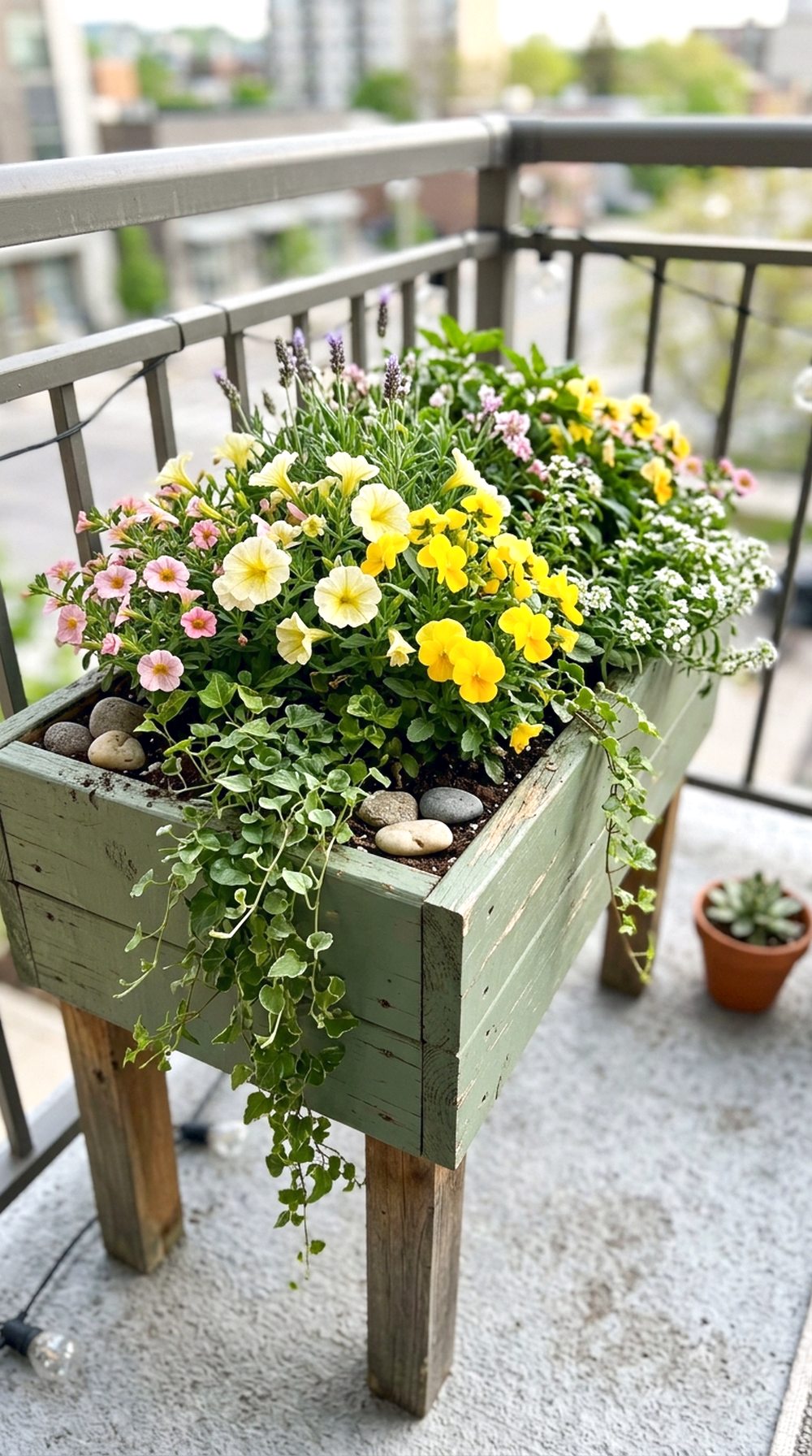 Balcony Raised Flower Box