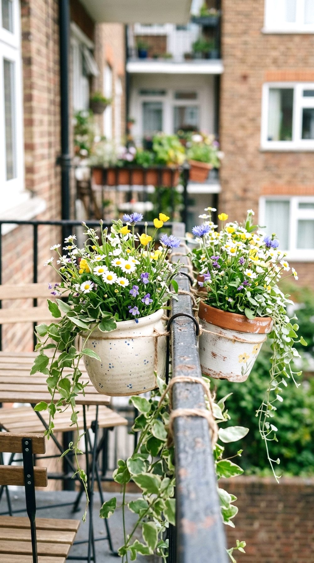 Balcony Wildflower Planters