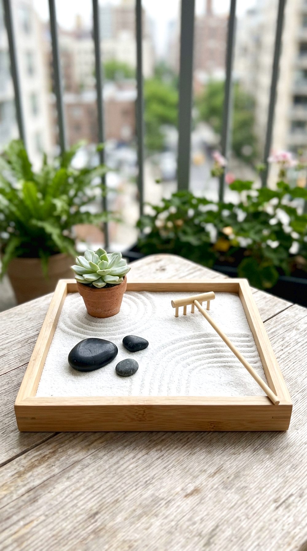 Balcony Zen Tray Garden