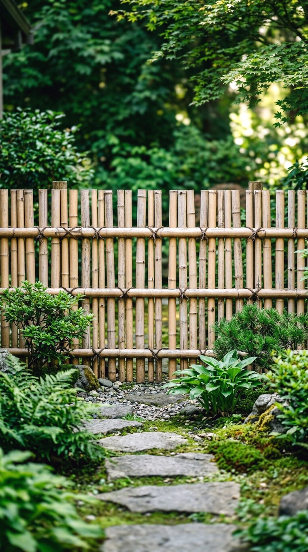 Bamboo Fence Backdrop