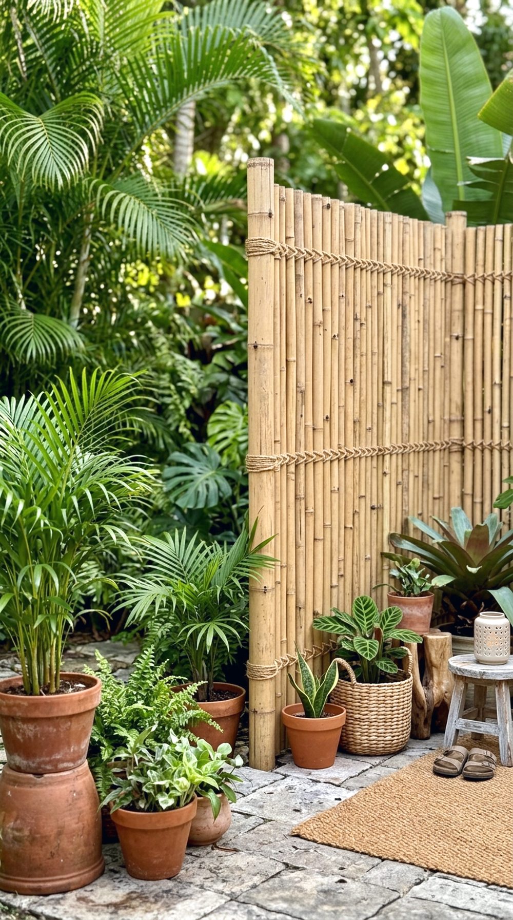 Bamboo Privacy Screen