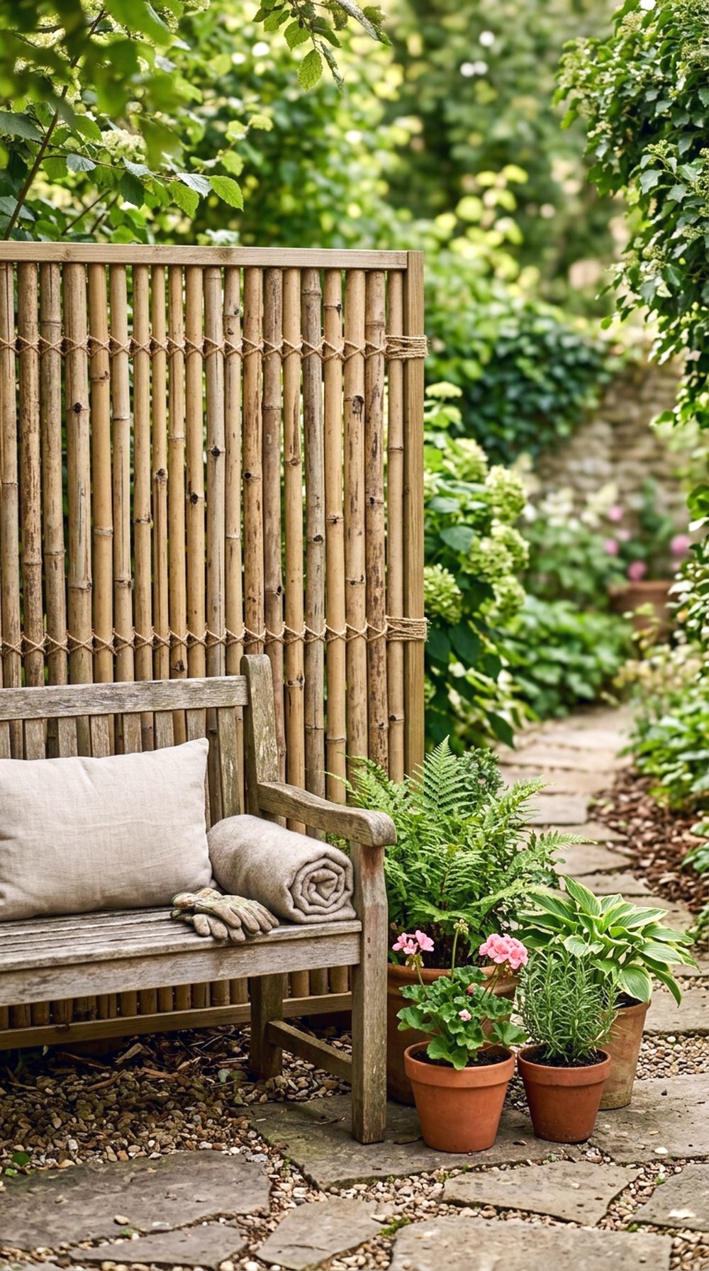 Bamboo Screen Fence