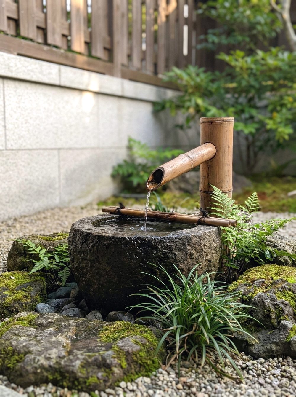 Bamboo Spout Water Feature