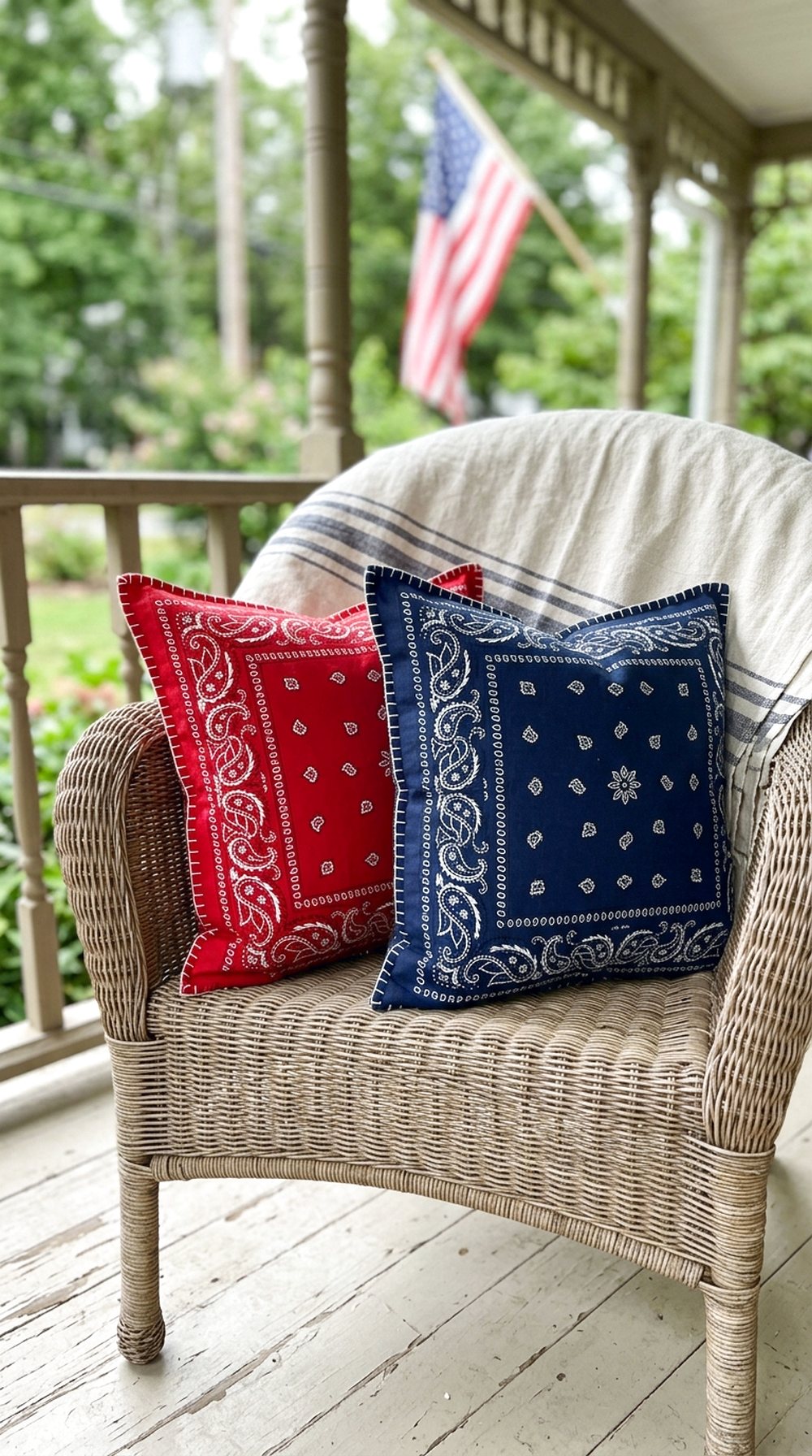 Bandana Pillow Covers