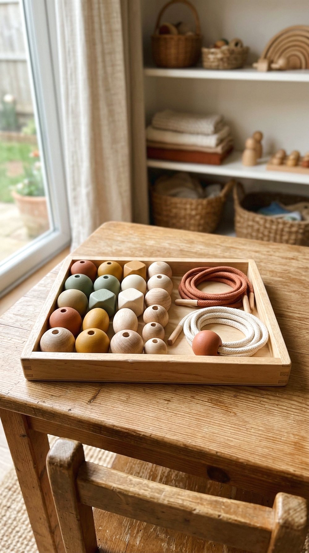 Bead Threading Tray