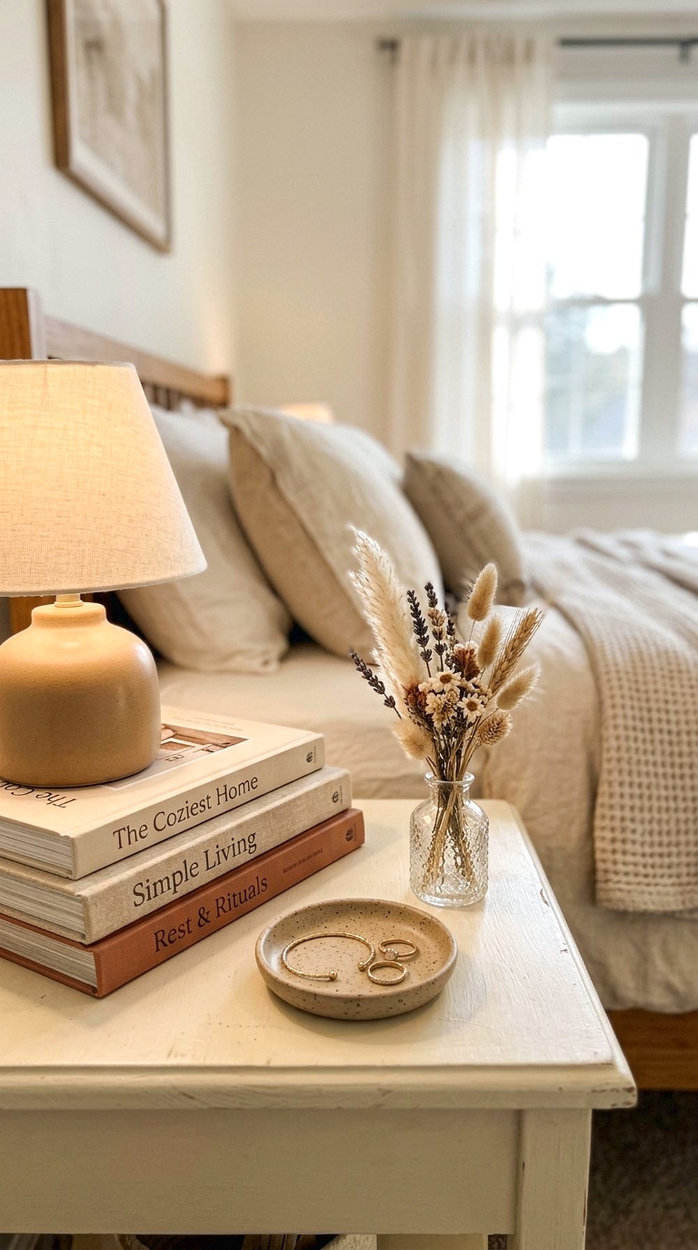 Bedroom Nightstand Styling