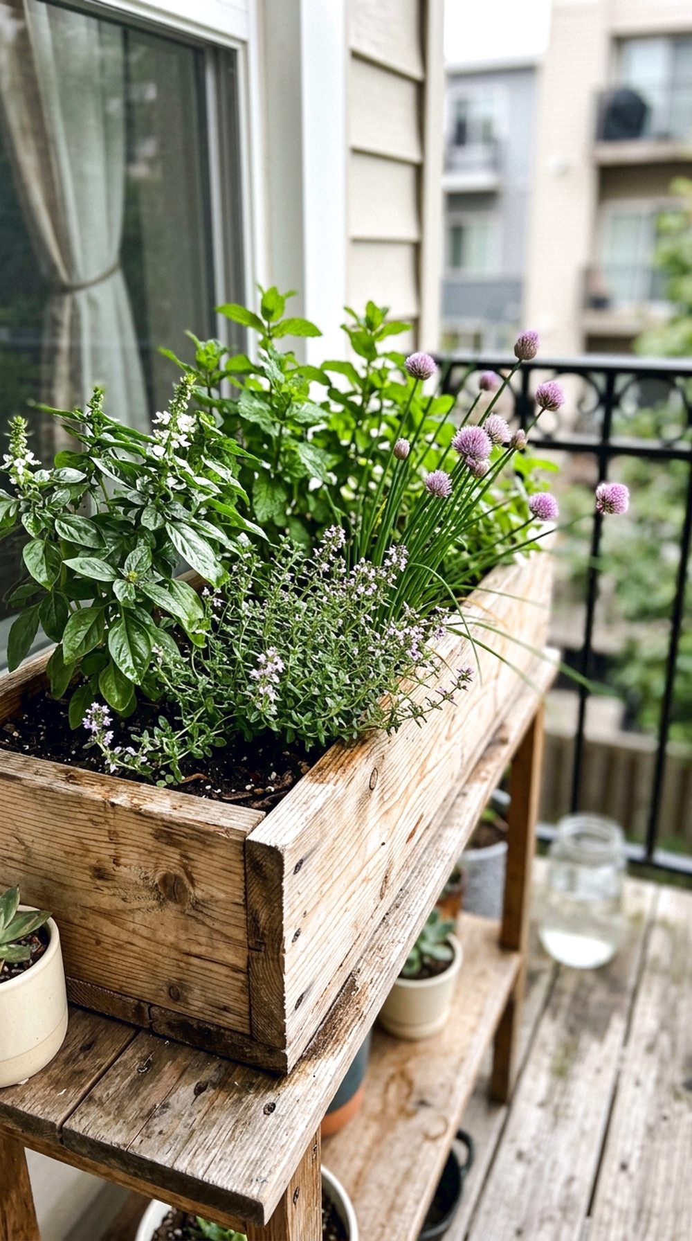 Bee-Friendly Herb Planter