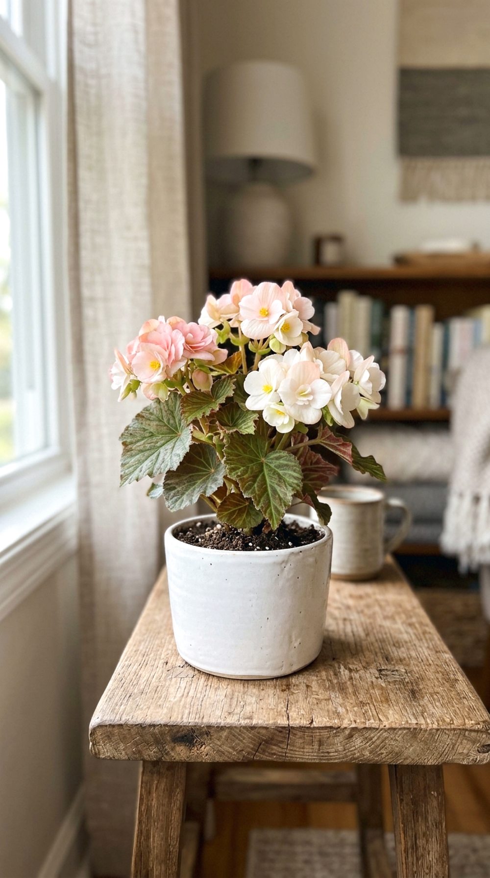 Begonia Shelf Pot