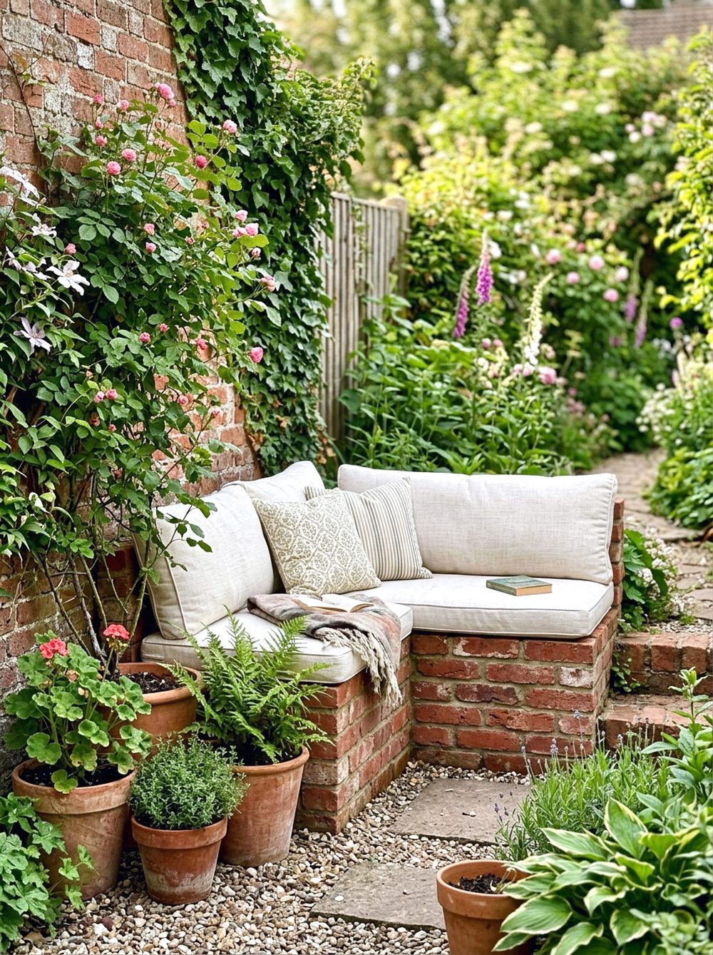 Brick Garden Nook